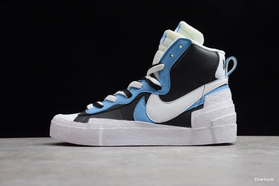 BLUE UNIVERSITY BLAZER NIKE SACAI MID BV0072-001 X 0326
